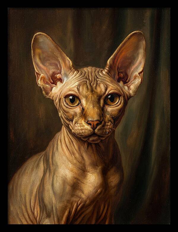 Majestic Sphynx Cat Elegance