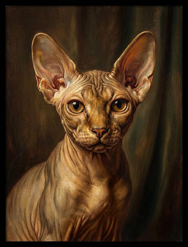 Majestic Sphynx Cat Elegance