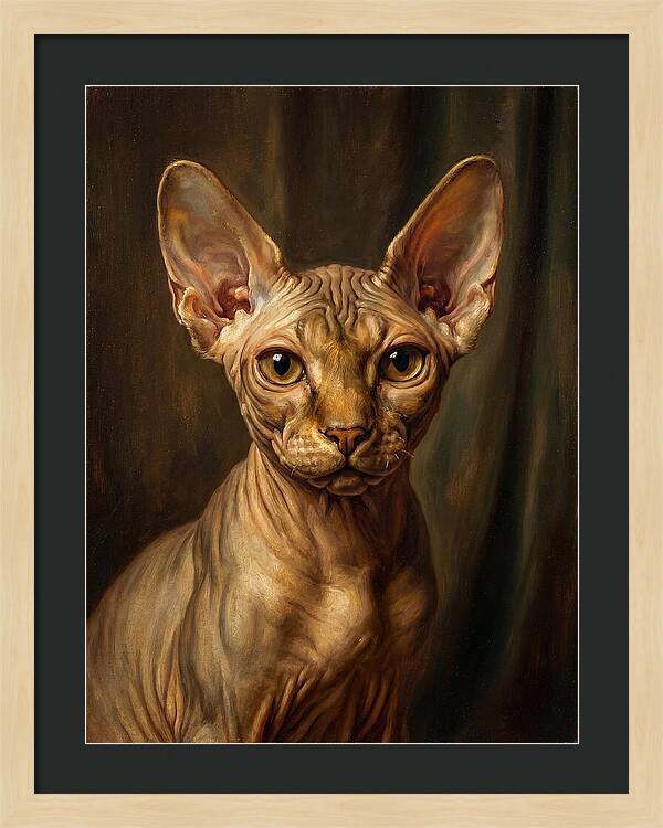 Majestic Sphynx Cat Elegance