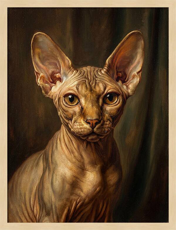 Majestic Sphynx Cat Elegance