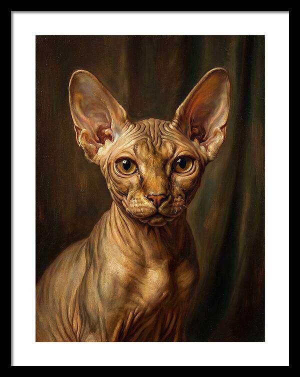 Majestic Sphynx Cat Elegance