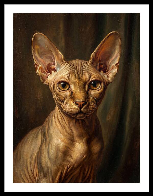 Majestic Sphynx Cat Elegance