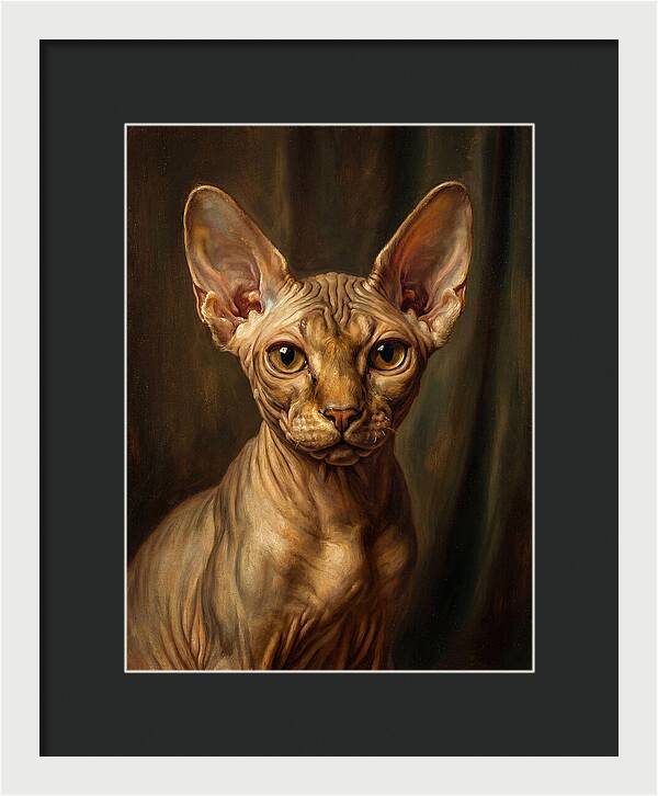 Majestic Sphynx Cat Elegance
