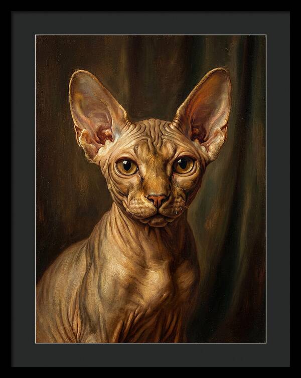 Majestic Sphynx Cat Elegance