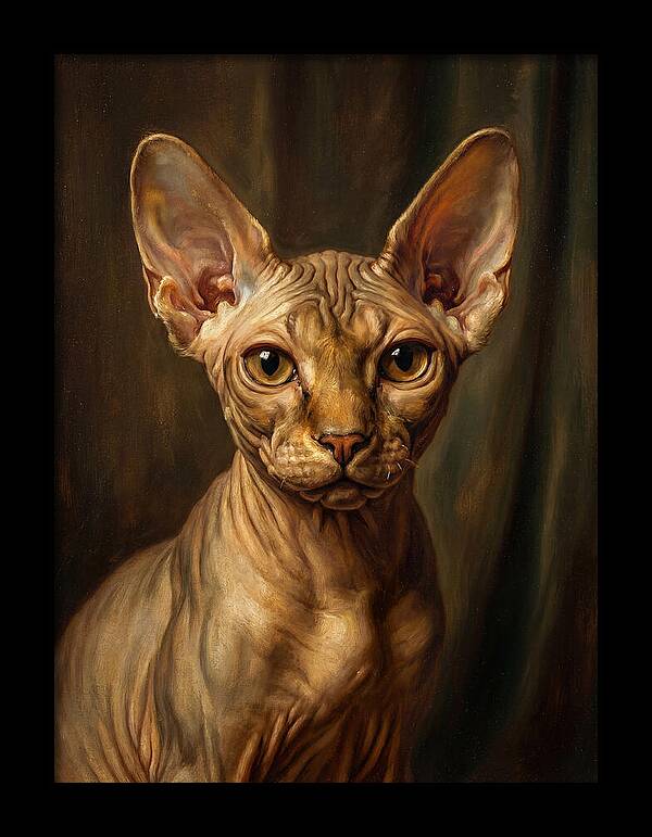Majestic Sphynx Cat Elegance