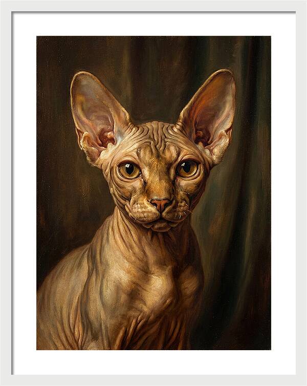 Majestic Sphynx Cat Elegance