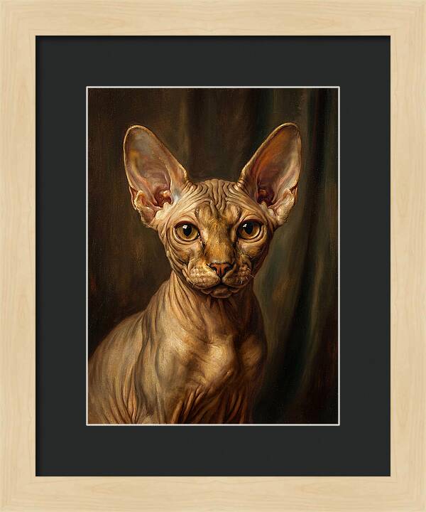 Majestic Sphynx Cat Elegance