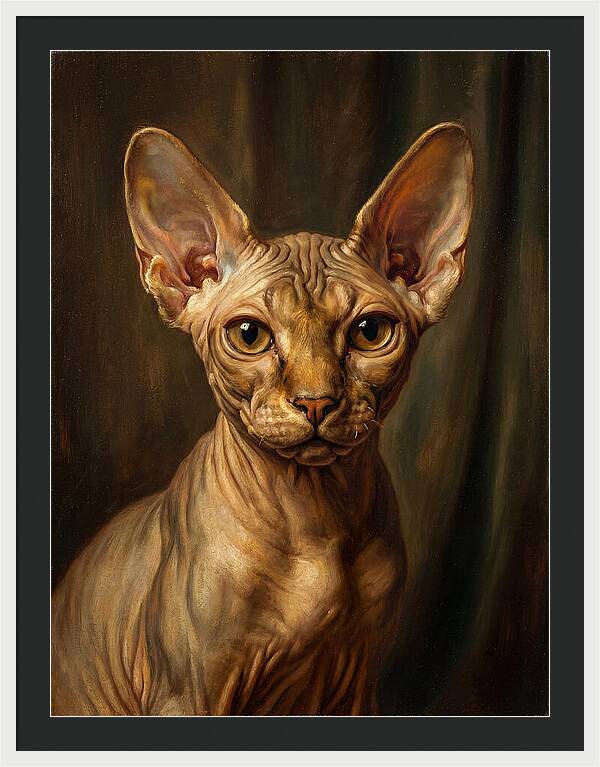 Majestic Sphynx Cat Elegance