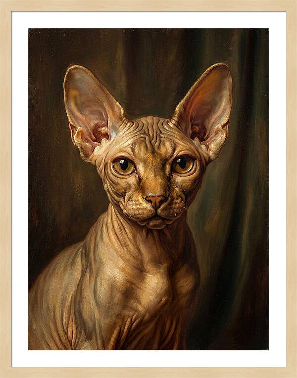 Majestic Sphynx Cat Elegance