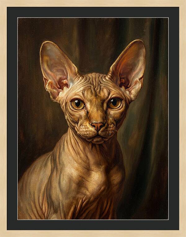 Majestic Sphynx Cat Elegance
