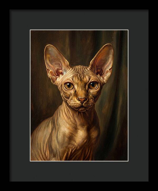 Majestic Sphynx Cat Elegance