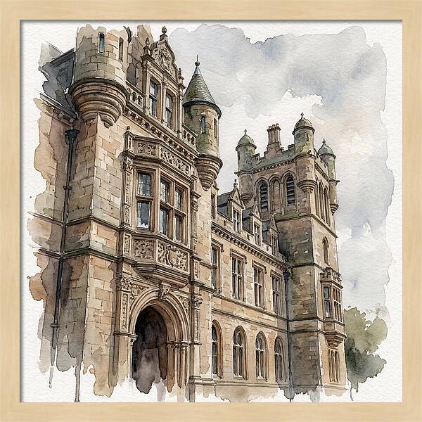 Majestic Stone Building
