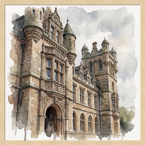 Majestic Stone Building