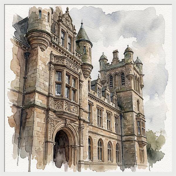 Majestic Stone Building