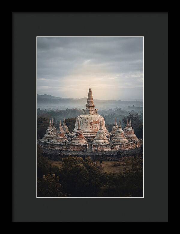 Majestic Sunrise Over Borobudur