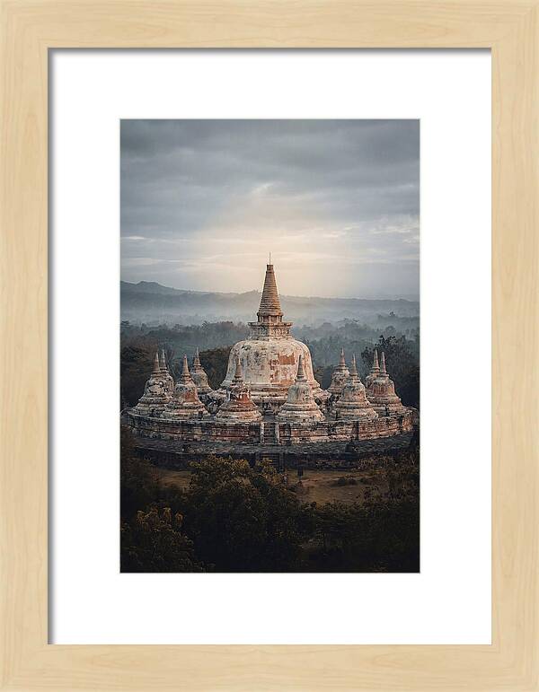 Majestic Sunrise Over Borobudur
