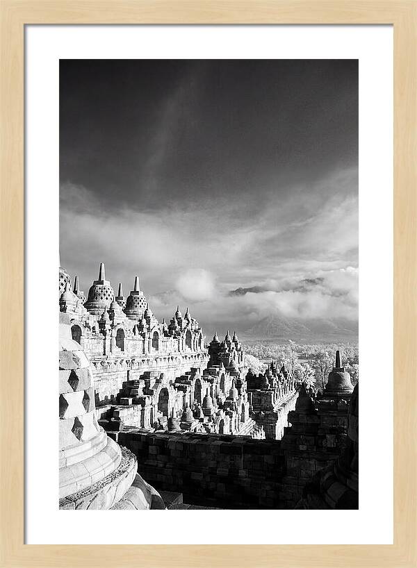 Majestic Sunrise Over Borobudur Temple