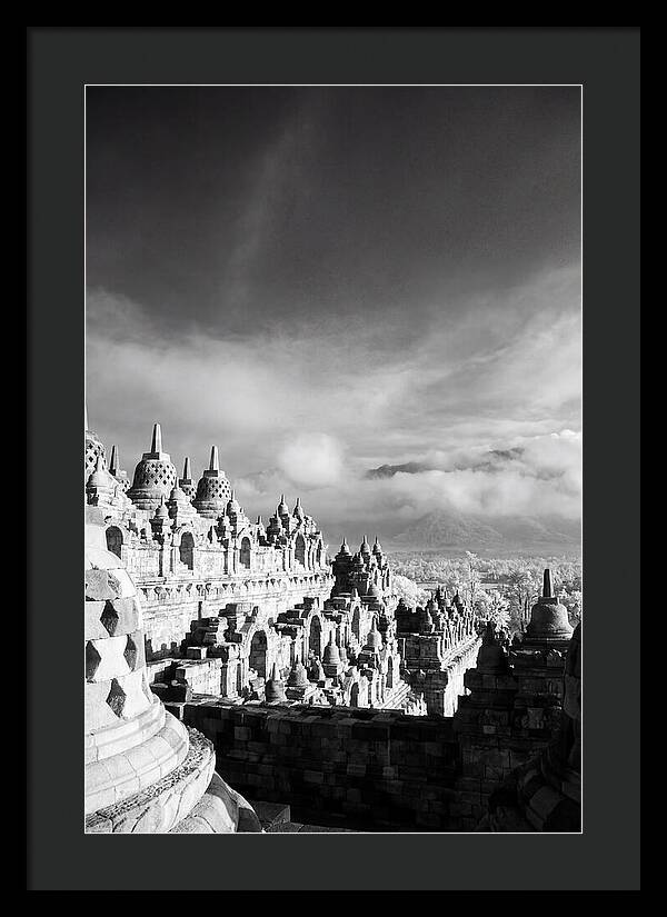 Majestic Sunrise Over Borobudur Temple
