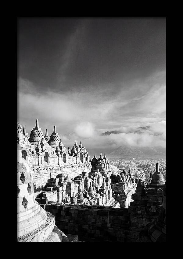 Majestic Sunrise Over Borobudur Temple