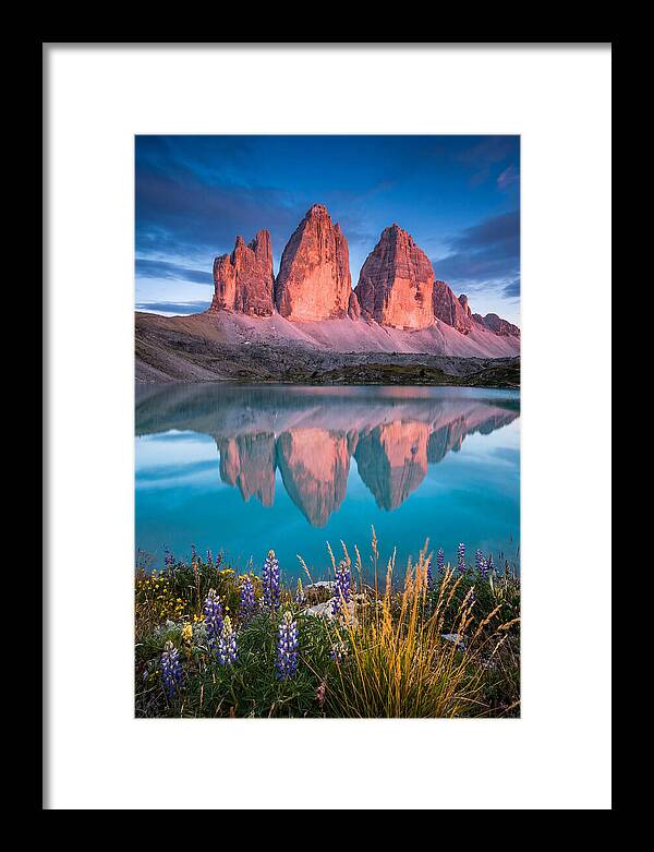 Majestic Sunrise Over Torres Del Paine