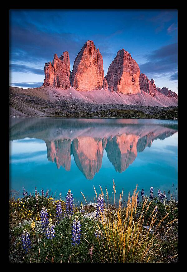 Majestic Sunrise Over Torres Del Paine