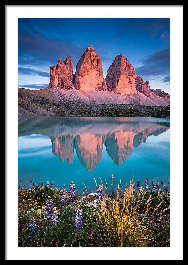 Majestic Sunrise Over Torres Del Paine