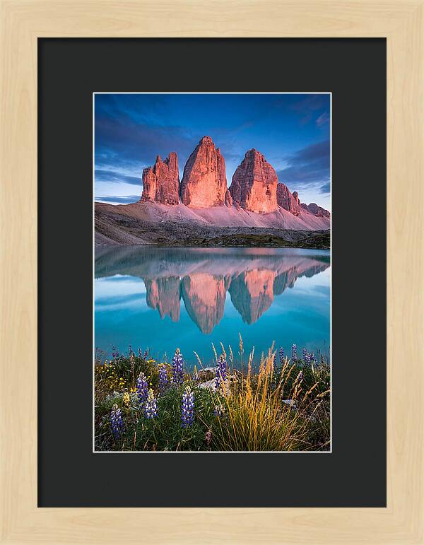 Majestic Sunrise Over Torres Del Paine