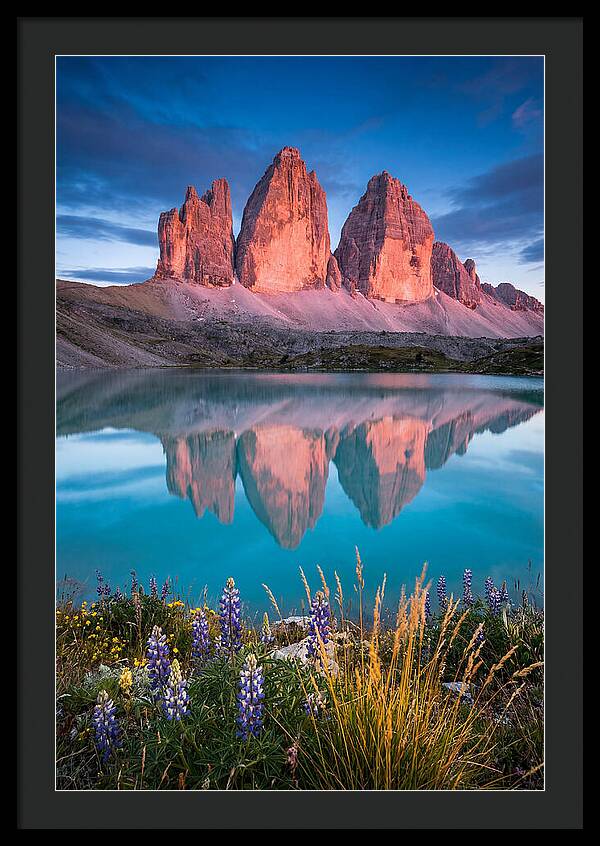 Majestic Sunrise Over Torres Del Paine