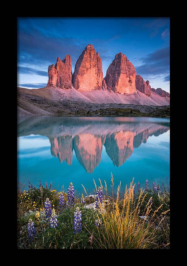 Majestic Sunrise Over Torres Del Paine