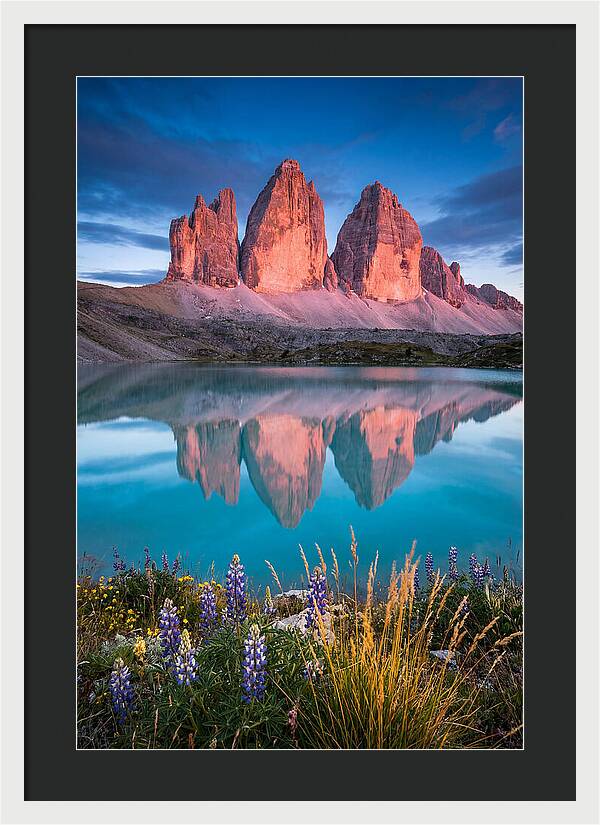 Majestic Sunrise Over Torres Del Paine