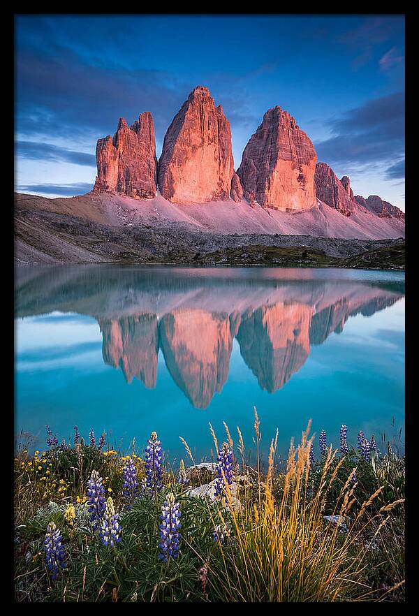 Majestic Sunrise Over Torres Del Paine