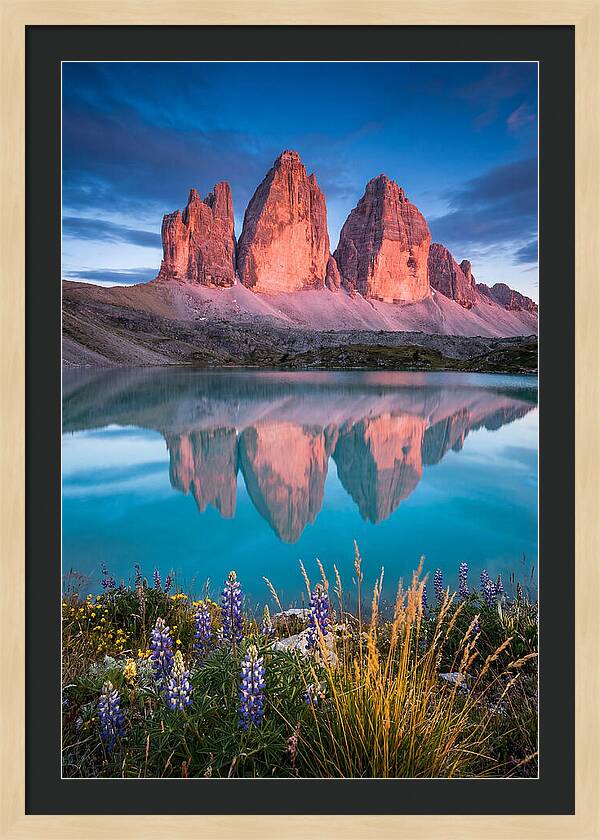 Majestic Sunrise Over Torres Del Paine