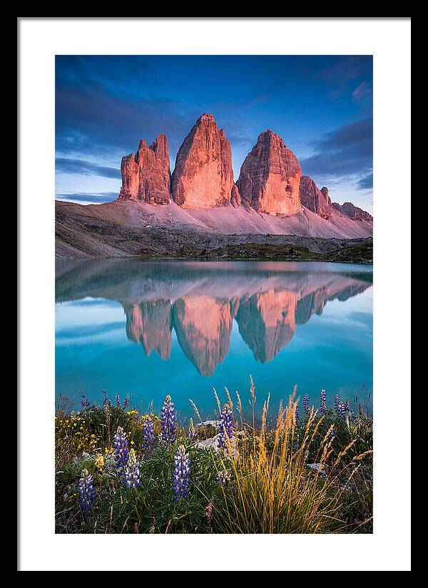 Majestic Sunrise Over Torres Del Paine