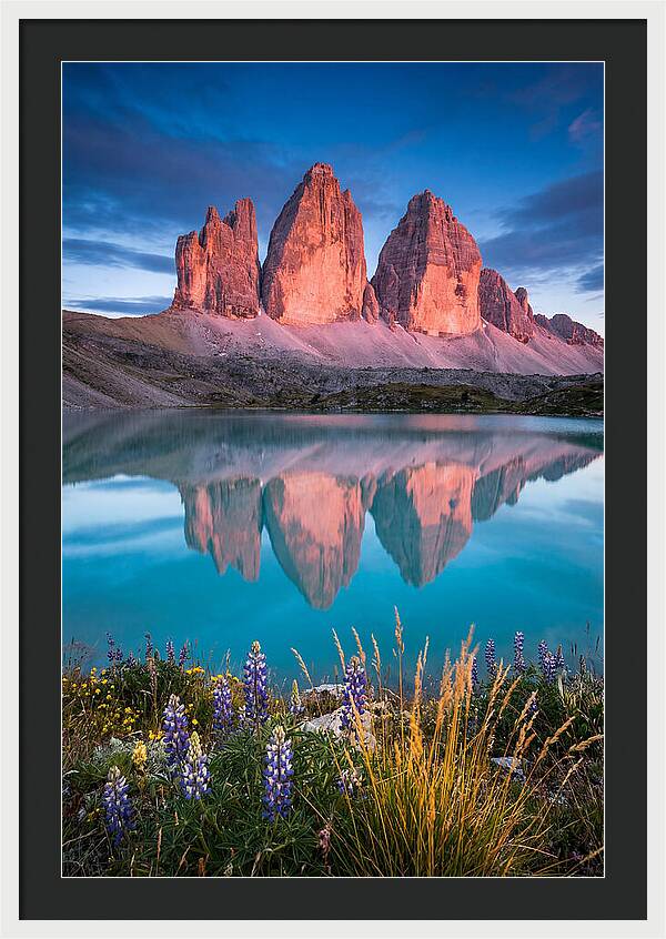 Majestic Sunrise Over Torres Del Paine