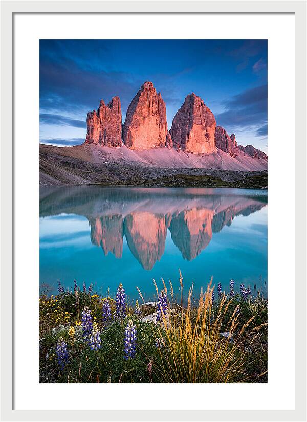 Majestic Sunrise Over Torres Del Paine
