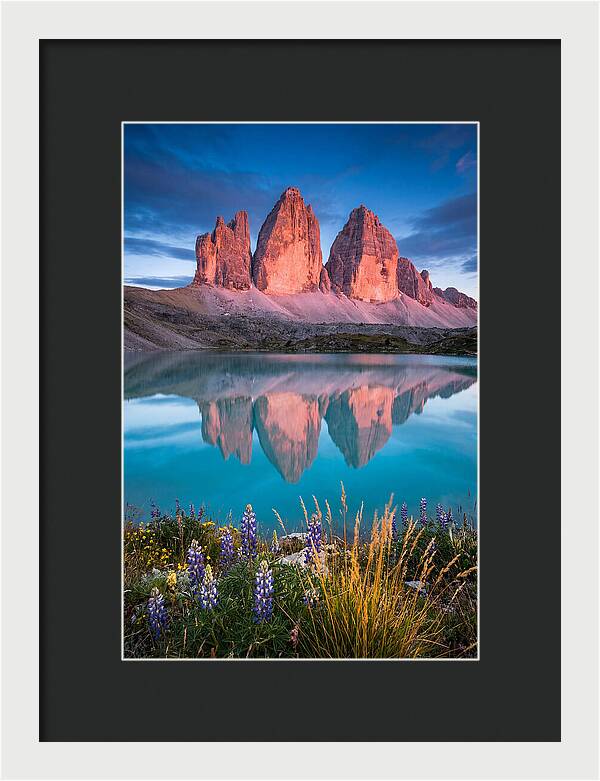 Majestic Sunrise Over Torres Del Paine