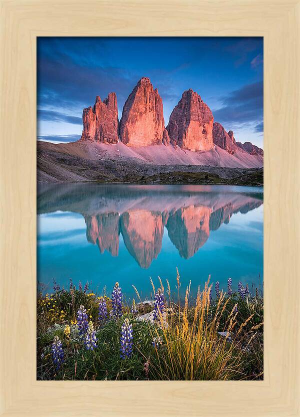 Majestic Sunrise Over Torres Del Paine
