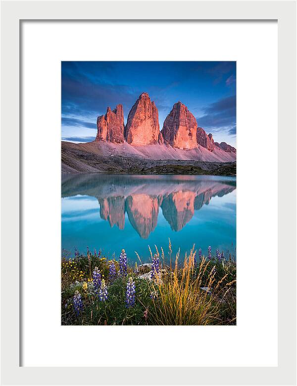 Majestic Sunrise Over Torres Del Paine