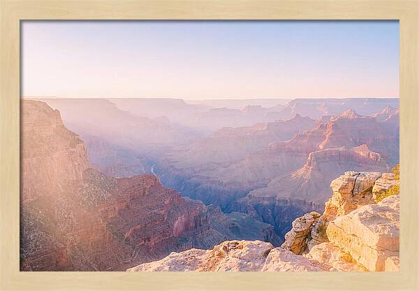 Majestic Sunset Over Grand Canyon