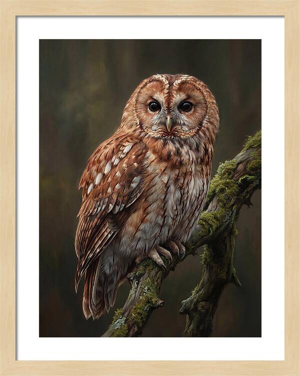 Majestic Tawny Owl Observation