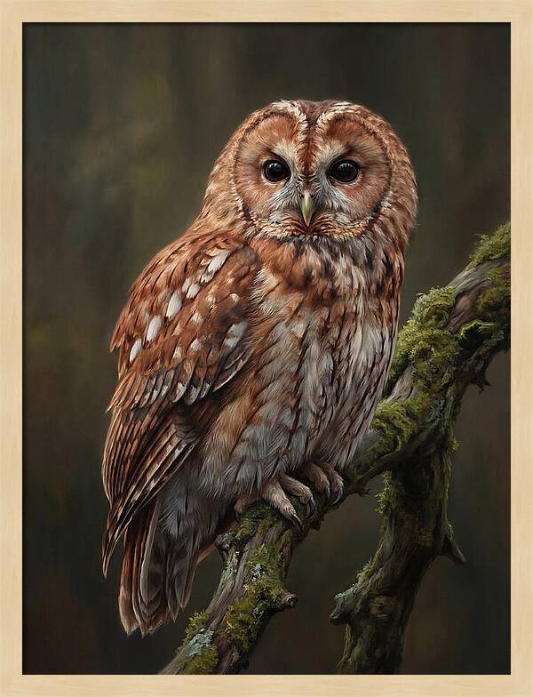 Majestic Tawny Owl Observation