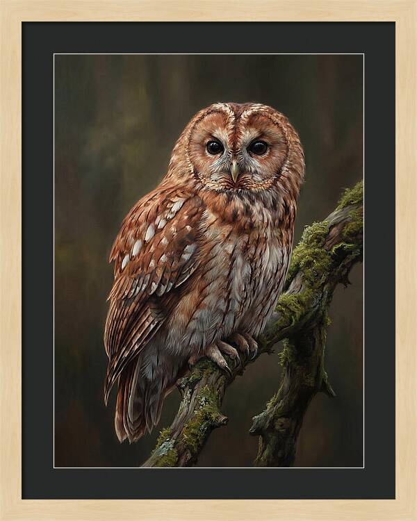 Majestic Tawny Owl Observation