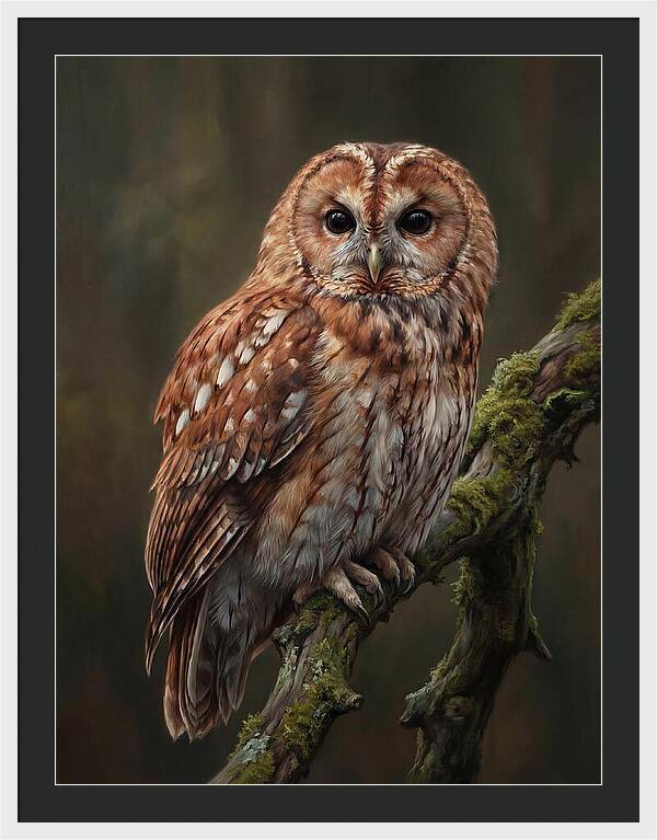 Majestic Tawny Owl Observation