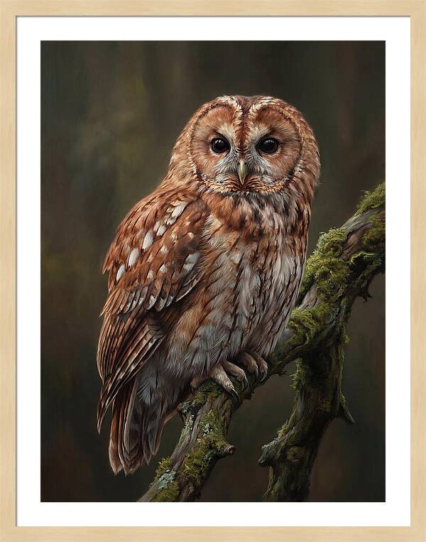 Majestic Tawny Owl Observation