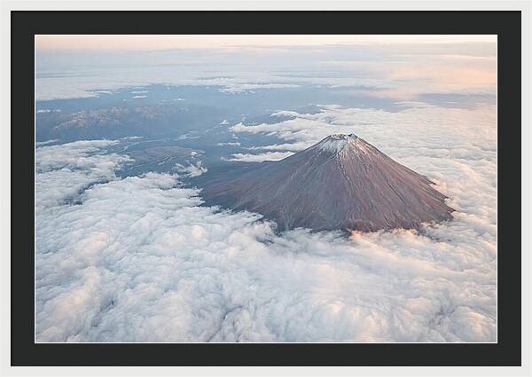 Majestic Teide Above The Clouds