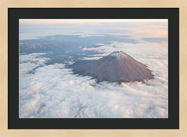 Majestic Teide Above The Clouds