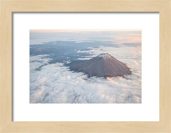 Majestic Teide Above The Clouds