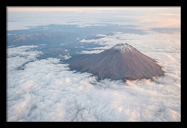 Majestic Teide Above The Clouds