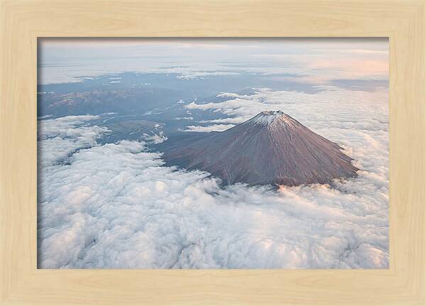 Majestic Teide Above The Clouds