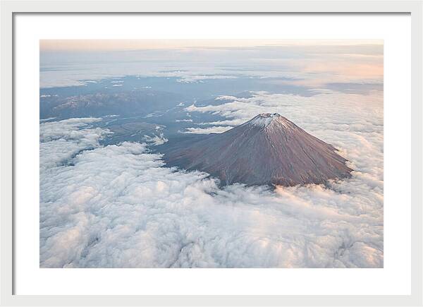 Majestic Teide Above The Clouds